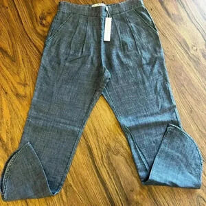 NWT Trina Turk Fulton Pull-On Pleated Pants-Sz XS